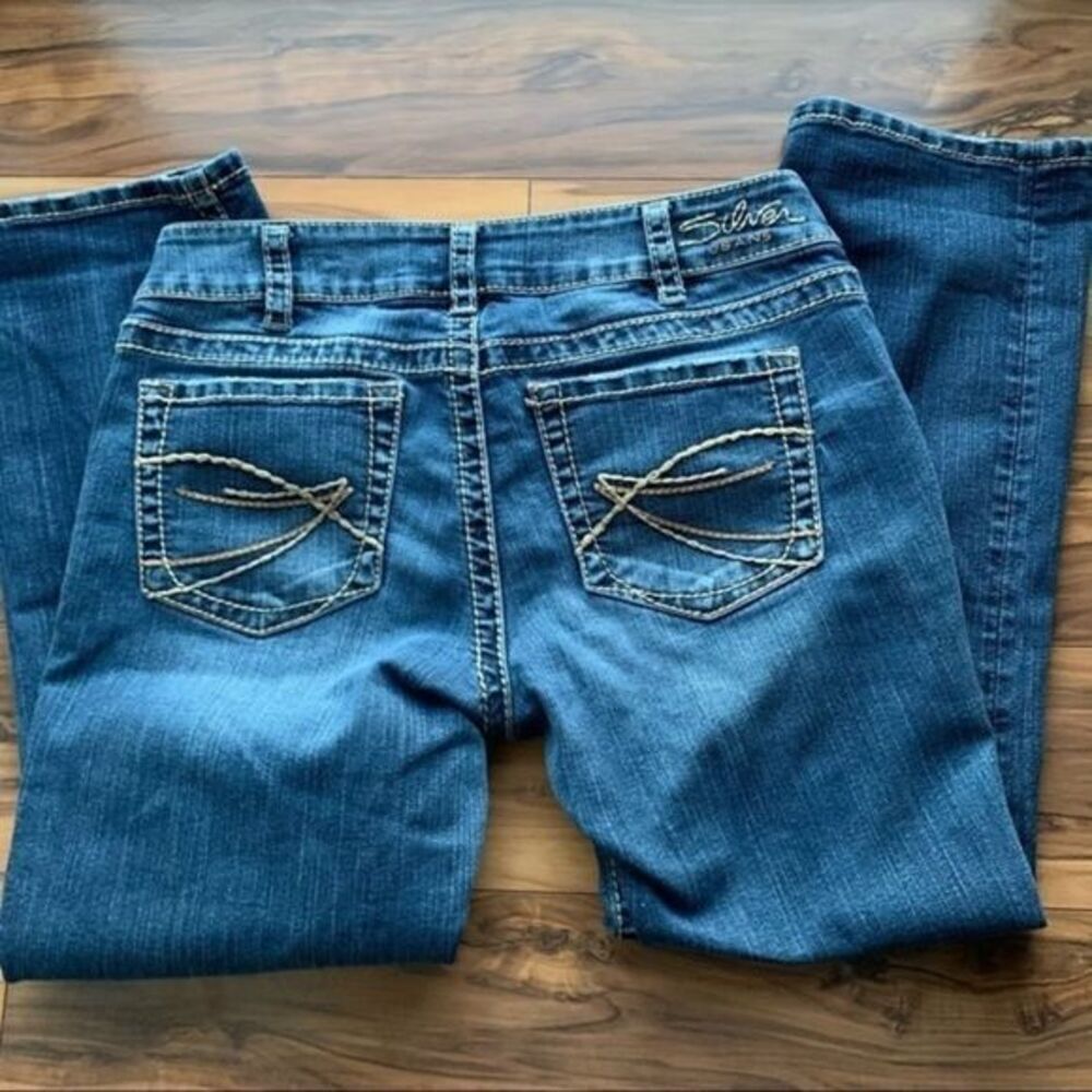 Silver jeans